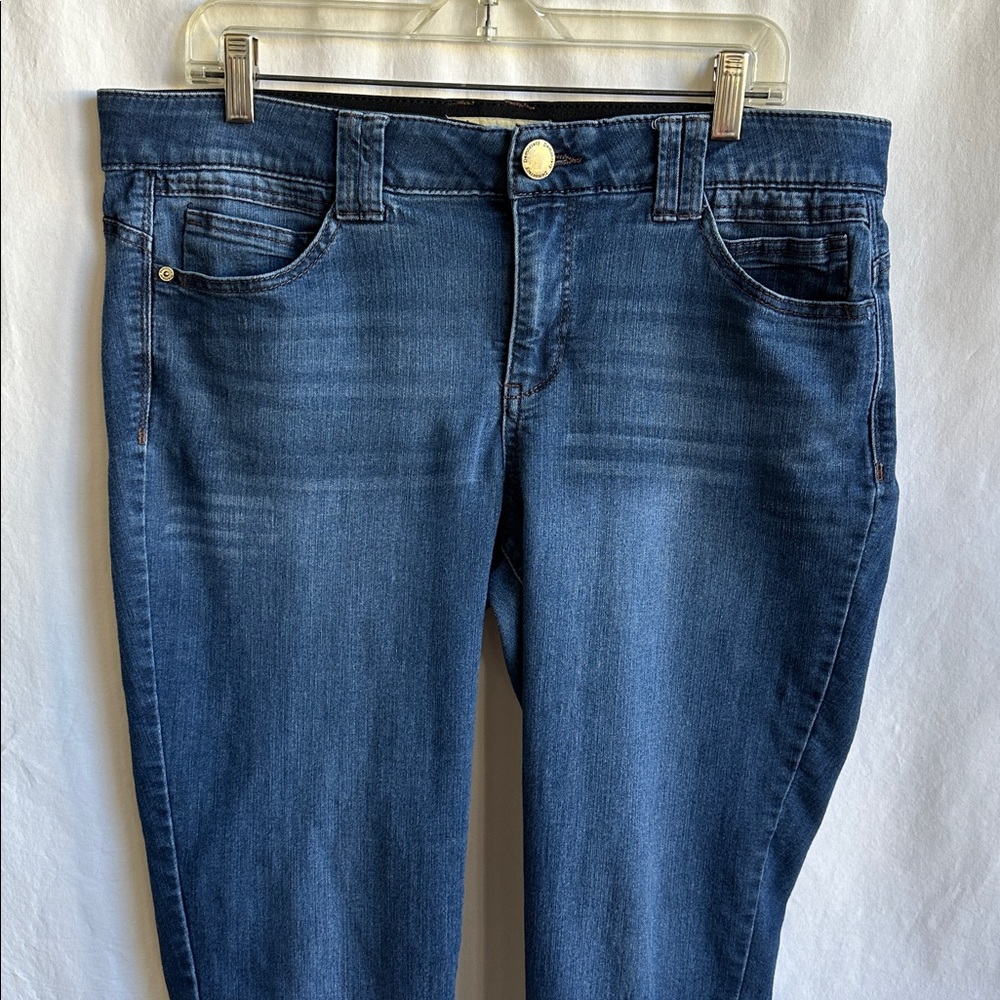 Democracy Ab Technology dark wash skinny jeans, size 14 - Picture 2 of 11